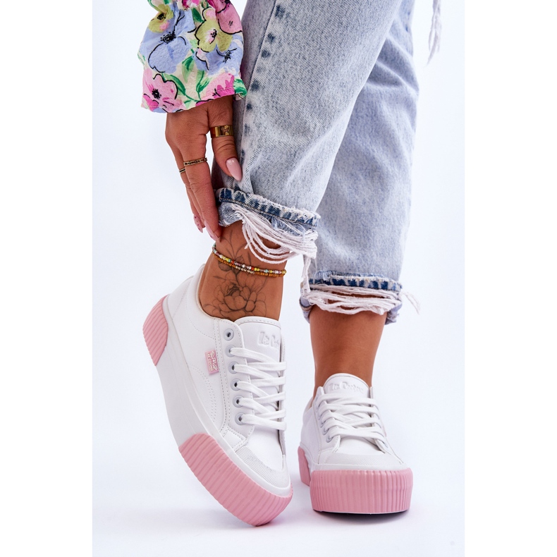 Lee Cooper LCW-23-31-1787L Valkoiset urheilukengät valkoinen 1