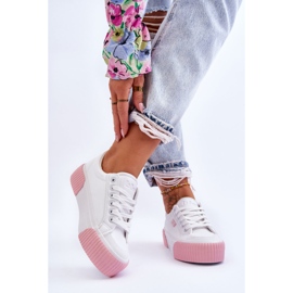 Lee Cooper LCW-23-31-1787L Valkoiset urheilukengät valkoinen 2