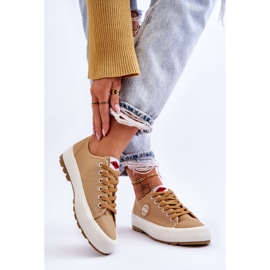 Naisten matalat tennarit Lee Cooper LCW-23-44-1655L beige 2