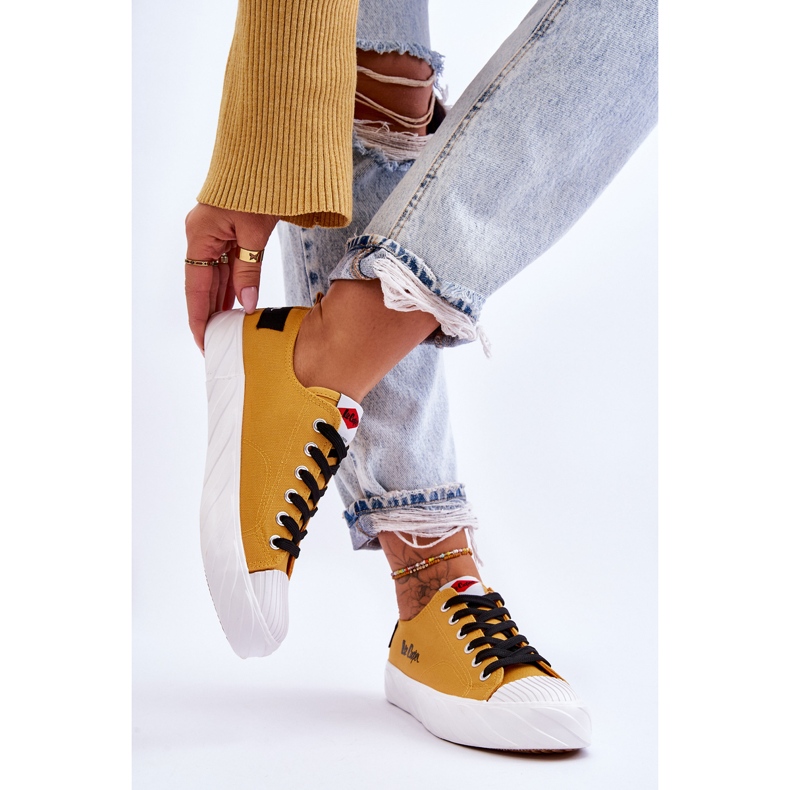 Lee Cooper LCW-23-44-1649L naisten tennarit, keltainen 2