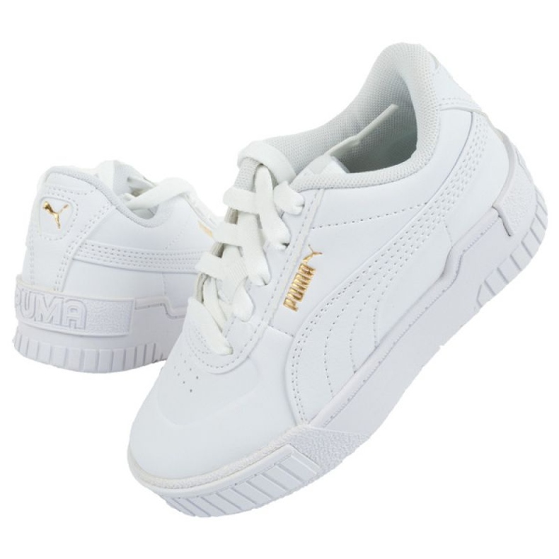 Puma Cali Jr 374187 01 kengät valkoinen 1