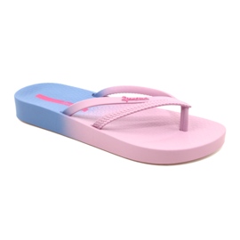 Naisten flip-flops-virkistys Ipanema 83385 AJ183 Pink-sininen vaaleanpunainen 1