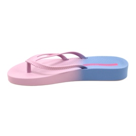 Naisten flip-flops-virkistys Ipanema 83385 AJ183 Pink-sininen vaaleanpunainen 2