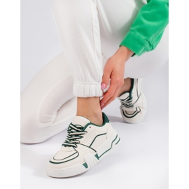 Naisten valkoiset Shelovet-lenkkarit valkoinen 1