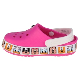Crocs Fl Minnie Mouse Band Clog T Jr 207720-6QQ vaaleanpunainen 1