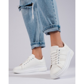 Valkoiset urheilutossut Shelovet-alustalla valkoinen 1