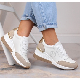 Naisten moniväriset nahkaiset urheilukengät Filippo DP4660 monivärinen 1