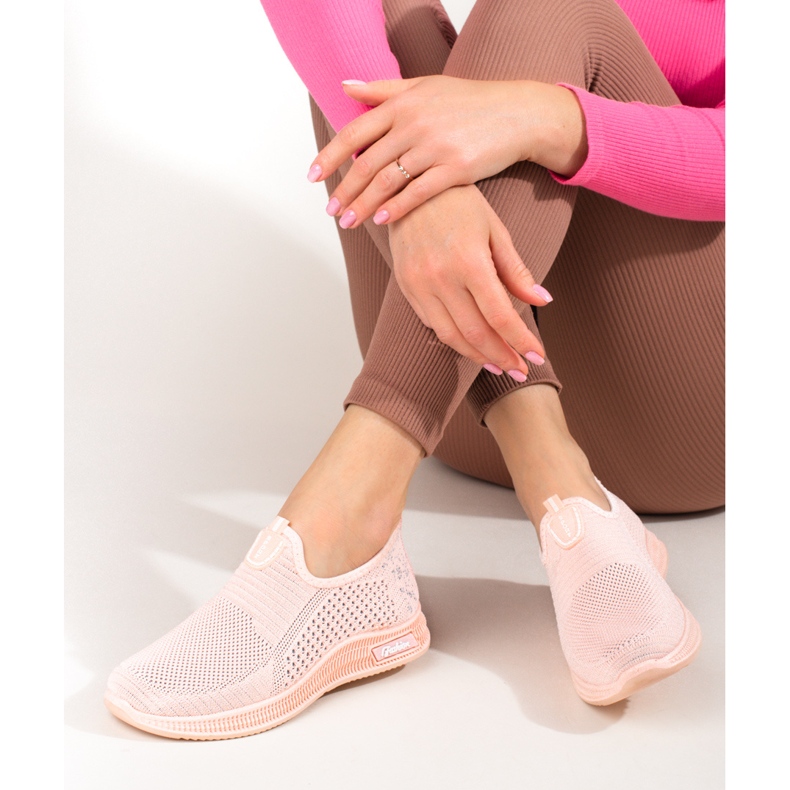 SHELOVET Vaaleat naisten tekstiiliurheilukengät pinkit T.Sokolski vaaleanpunainen 2