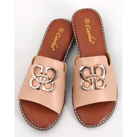 BM Naisten Ebony Aprikoosi tossut beige 1