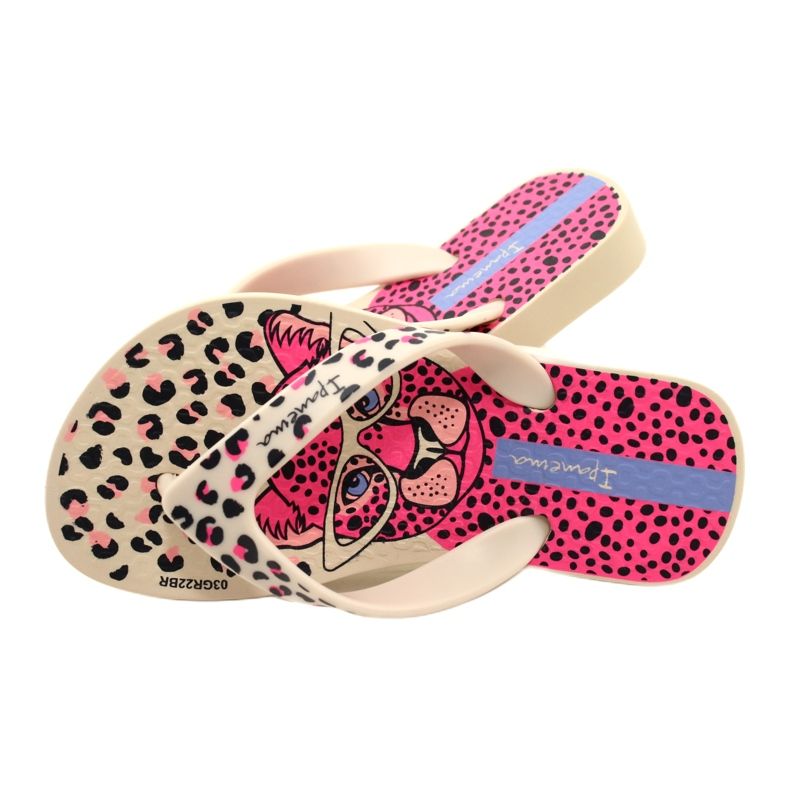 Inna Tyttöjen Ipanema Panters 26851 AF798 Beige/Pink 5