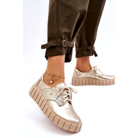 Lemar Nahkaiset alustakengät, kultaa kultainen 1