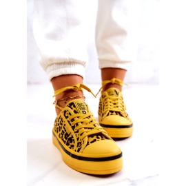 Naisten tennarit Pantera Big Star JJ274616 Keltainen 6