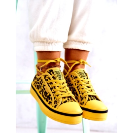 Naisten tennarit Pantera Big Star JJ274616 Keltainen 9