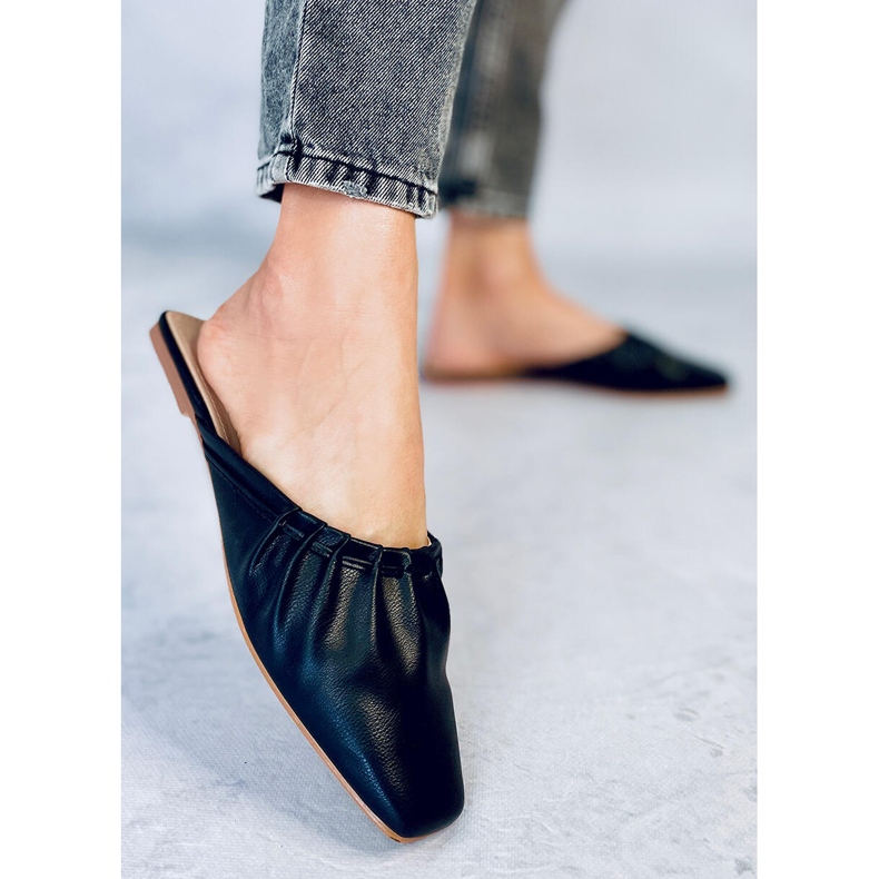 BM Tyylikkäät naisten tossut Presley Black musta 1