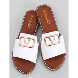 BM Tonya White naisten tossut valkoinen 1