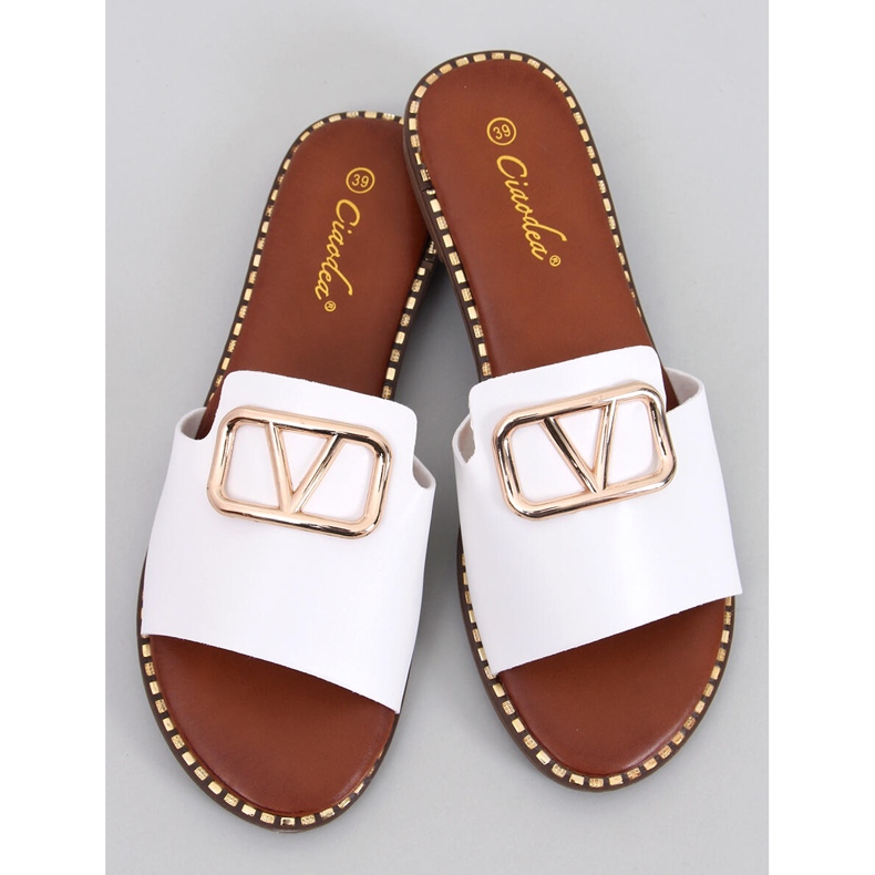 BM Tonya White naisten tossut valkoinen 1