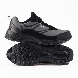 Miesten ruskeat DK-vaellusurheilukengät musta 1