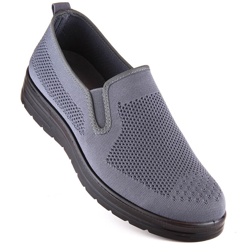 Grey News 1022 miesten slip-on kengät harmaa 1