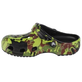Crocs Classic Spray Camo Clog 208305-001 varvastossut vihreä 1