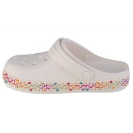 Crocs Crocband Stretch kaulakoru 208269-94S varvastossut valkoinen 1