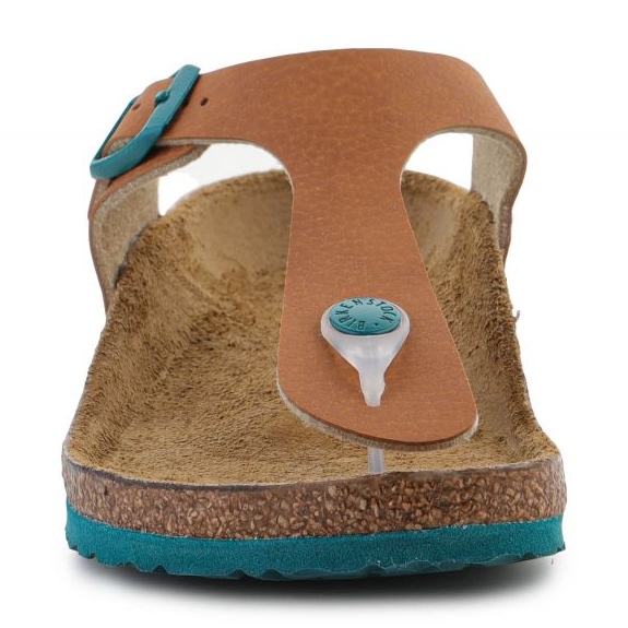 Birkenstock Gizeh Desert Soil Ginger Jr 1024327 varvastossut ruskea 1