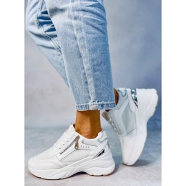 BM Mcbride valkoiset wedge-lenkkarit valkoinen 2