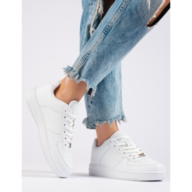 Klassiset valkoiset Shelovet naisten urheilukengät valkoinen 1