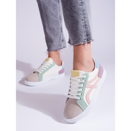 Naisten moniväriset Shelovet-urheilukengät monivärinen 2