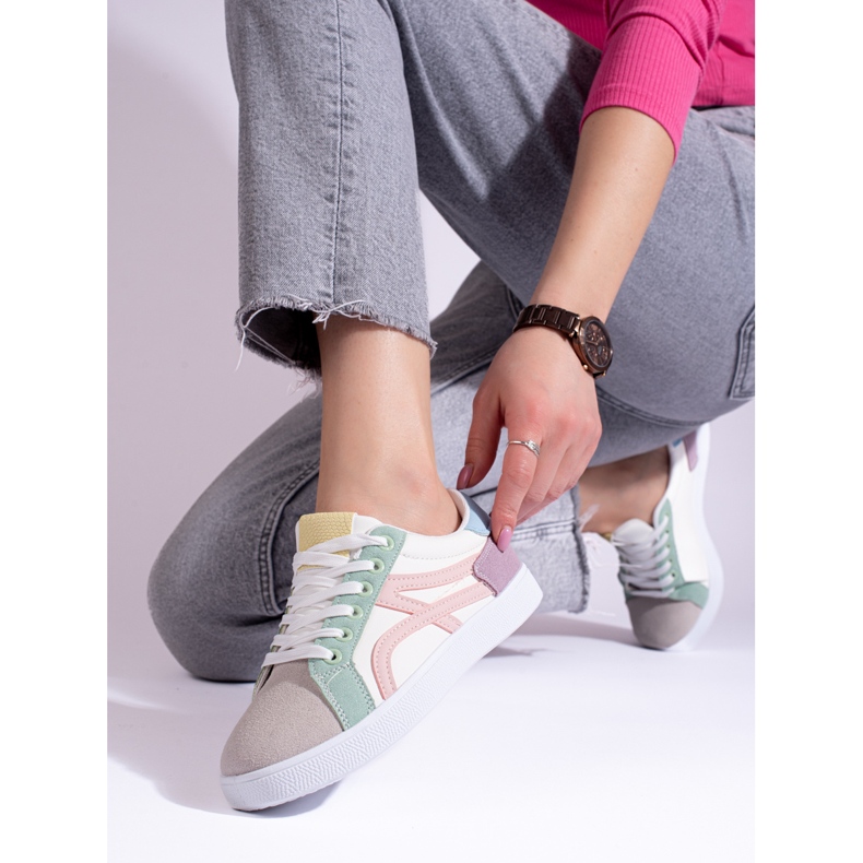 Naisten moniväriset Shelovet-urheilukengät monivärinen 1