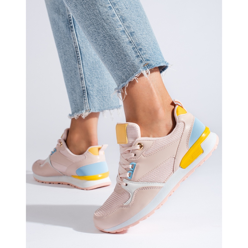 Naisten urheilukengät Shelovet pinkki vaaleanpunainen 1