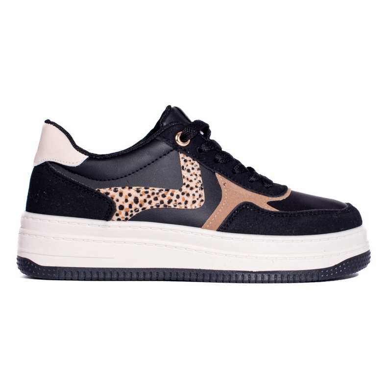 Naisten urheilukengät alustalla musta Shelovet 1