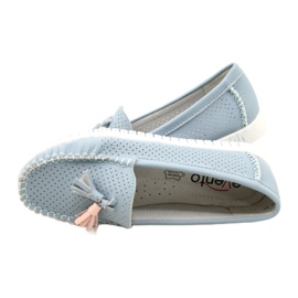 Muodikkaat harjakattoiset loaferit Evento 23PB08-5372 Sininen 6