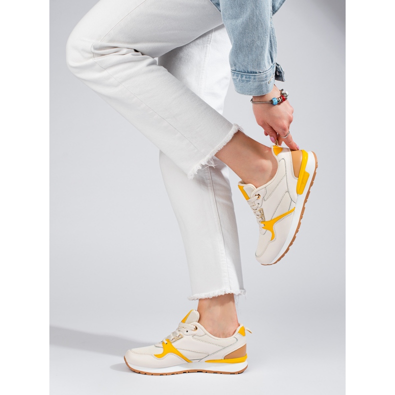 Naisten urheilukengät Shelovet beige 2