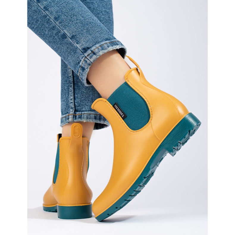 Naisten T.Sokolski sinappisaappaat keltainen 1