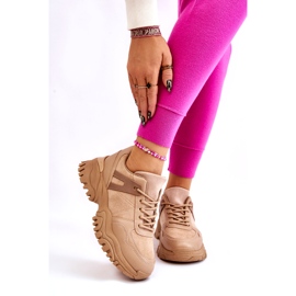 PG1 Muodikkaat urheilukengät Tennarit Beige Frezio 1