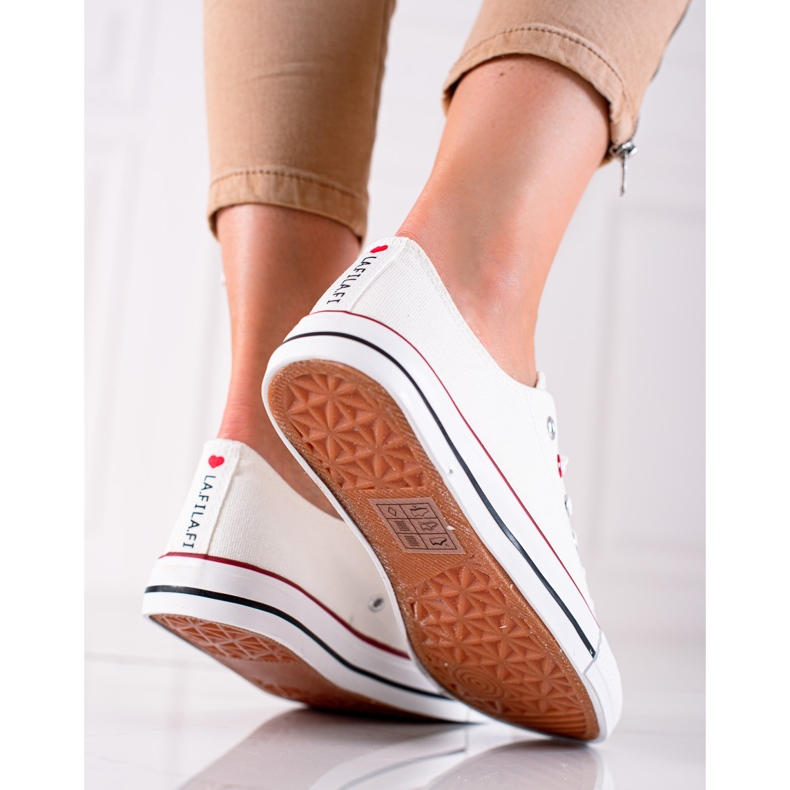 Klassiset LA.FI lenkkarit valkoinen 1