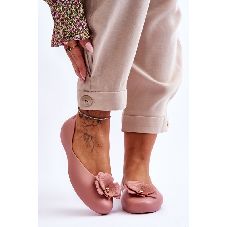 Naisten tuoksuvat balerinat ZAXY LL285002 Nude vaaleanpunainen 1