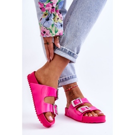 Naisten sileät tossut ZAXY HH285160 fuksia vaaleanpunainen 2