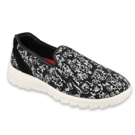 Befado naisten urheilukengät 517d019 mustat kukat 1