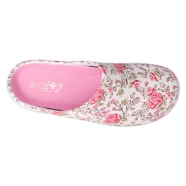 Befado naisten kengät - kukka 1 154D104 valkoinen 1