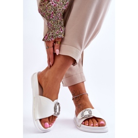 Naisten Tossut Koristeella Valkoinen Beneca 2