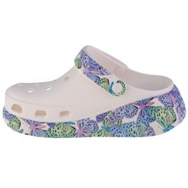 Puukengät Crocs Classic Crush Butterfly Sandaali W 208258-94S valkoinen 1