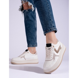 Shelovet paksupohjaiset lenkkarit valkoinen 1