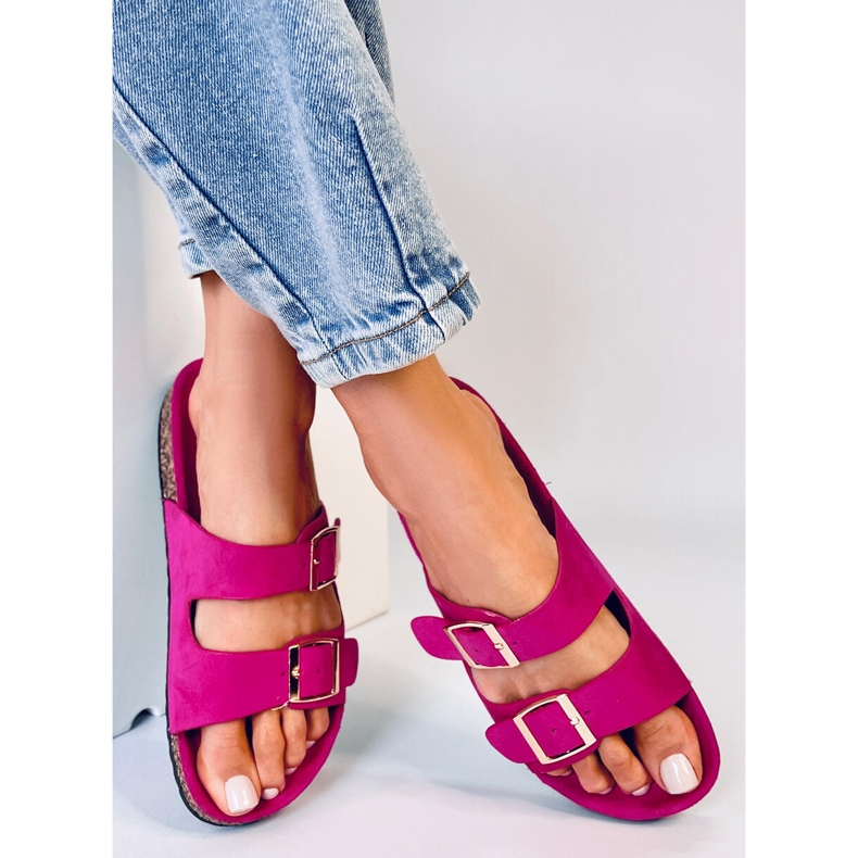 BM Byrd Fuchsia korkkitossut vaaleanpunainen 2