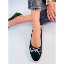 Batten Green Mantel Toe Ballerinat vihreä 2