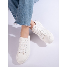 Naisten tennarit alustalla, valkoinen Big Star LL274968101 1