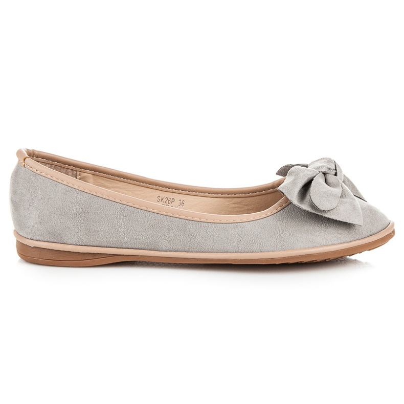 Seastar Suede ballerinat harmaa 2