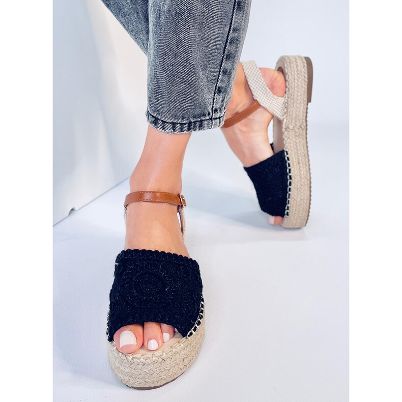 Boho Ingram Mustat espadrillisandaalit 2 Boho Ingram Mustat espadrillisandaalit 2