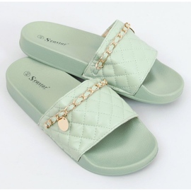 Travis Green varvastossut vihreä 1