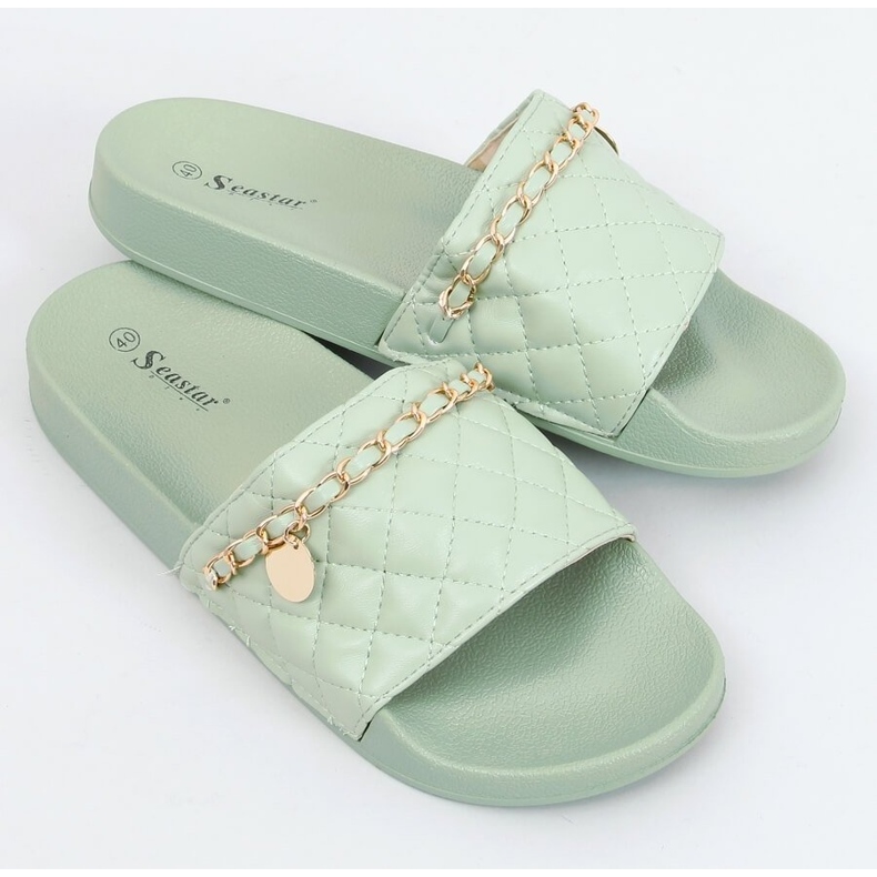 Travis Green varvastossut vihreä 1